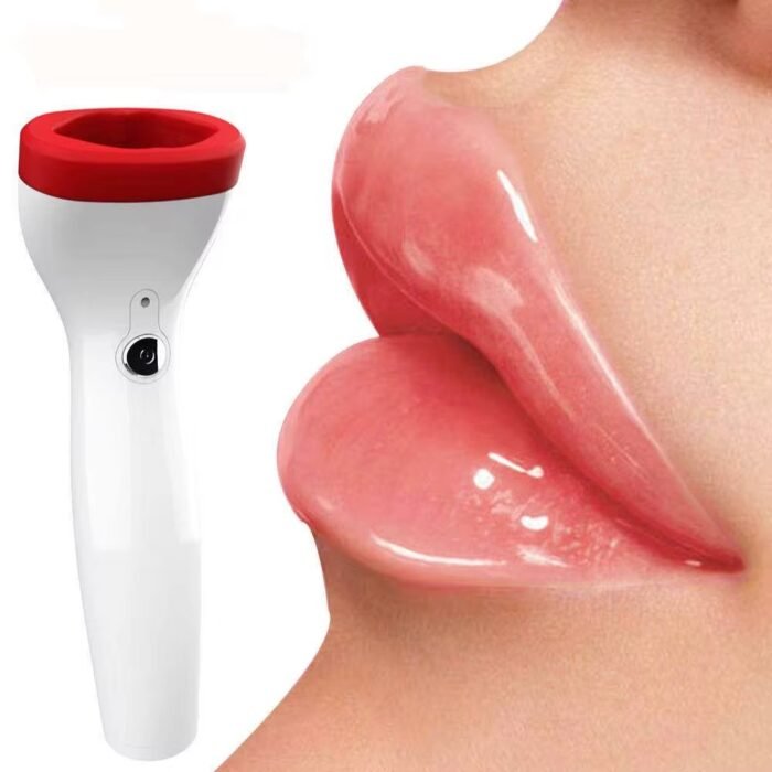 Electric lip plumping device